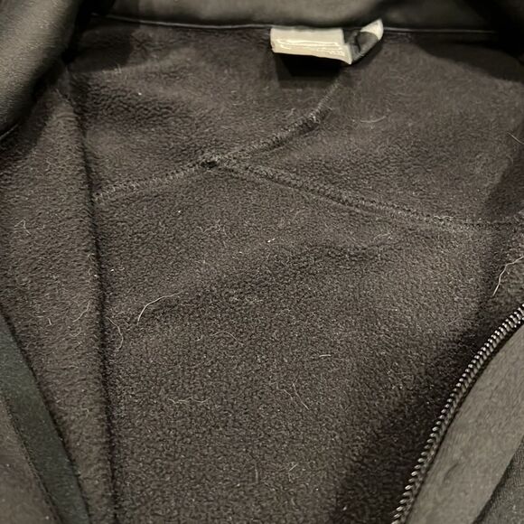 VTG Nike performance soft shell fleece lined Jacket size L embroidered swoosh - Picture 6 of 11